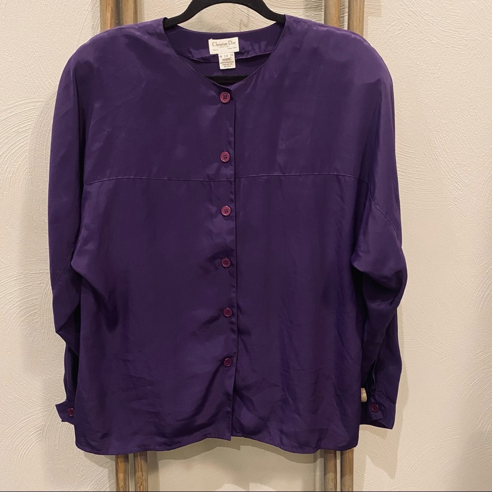 Christian Dior Vintage Button Down